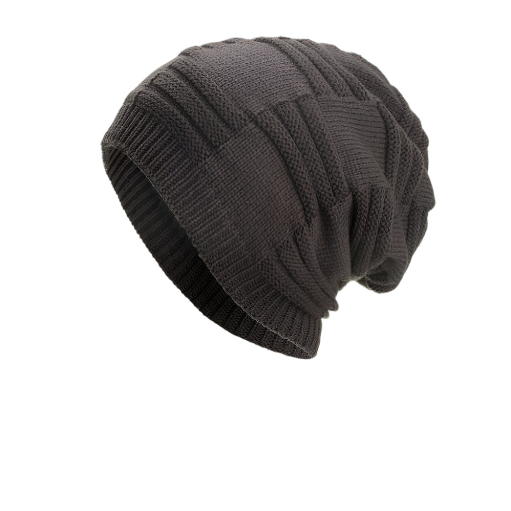 Men's Knitted Wool Fleece Beanie