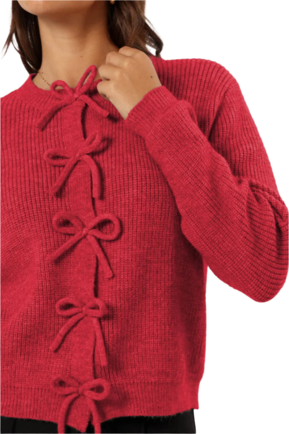 Tied Long Sleeve Cardigan