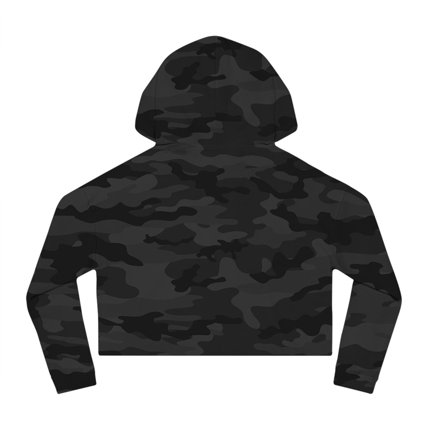 Women’s Cropped Hooded Adopt Don't Shop Sweatshirt