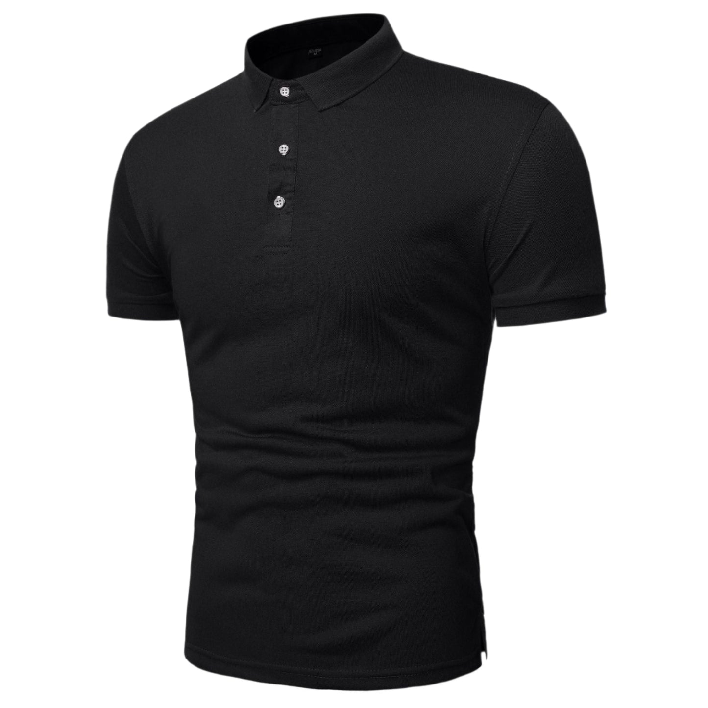 Men's Solid Color Polo Shirt