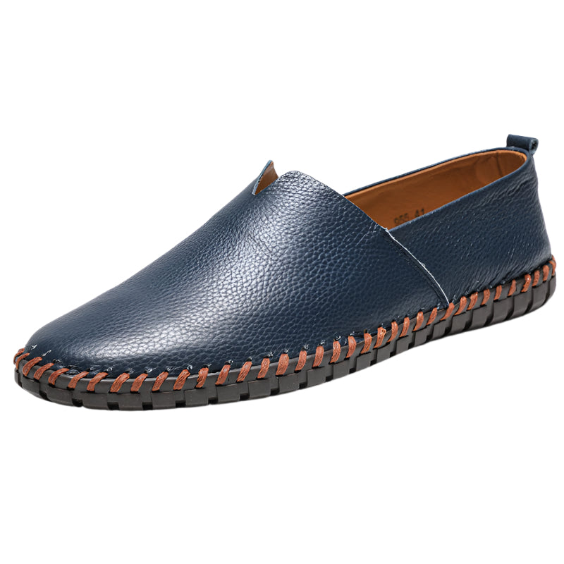 Men's Handmade Leather Slip-on Shoes
