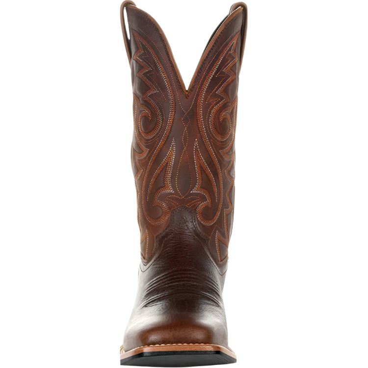 Men's PU Leather Wide Western Boots