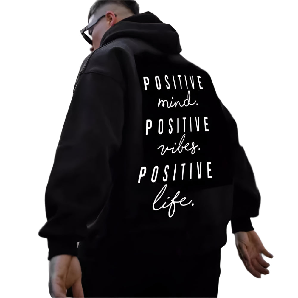 Men's Positive Hooded Sweatshirt