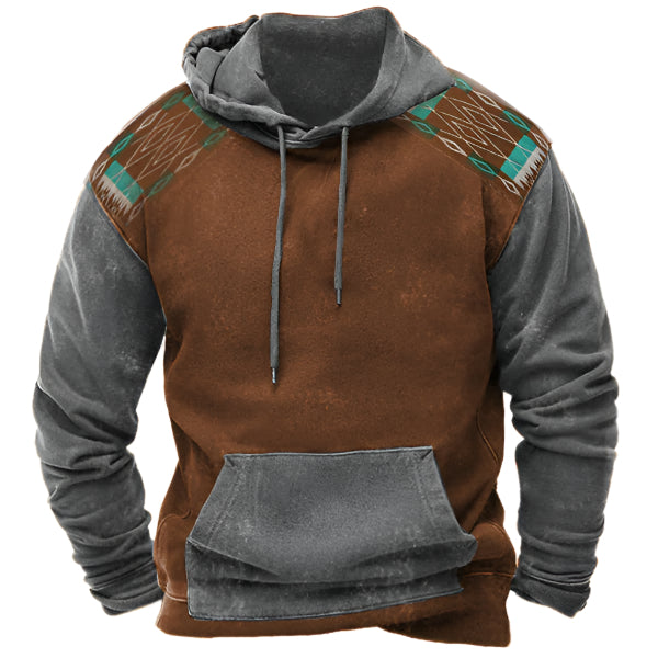 Men's Digital Printed Hooded Sweatshirt