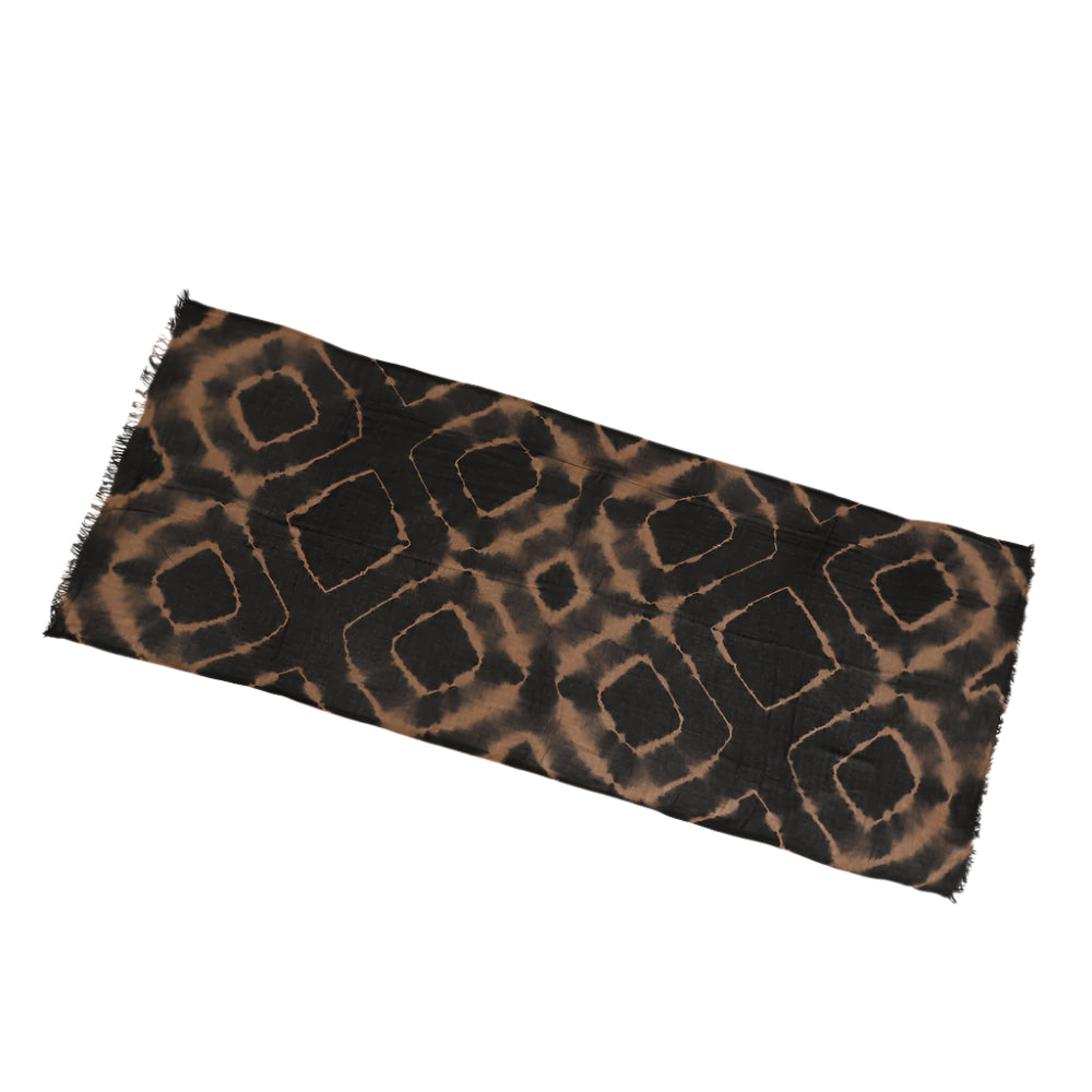 Handmade Bleach Art Scarf Shawl