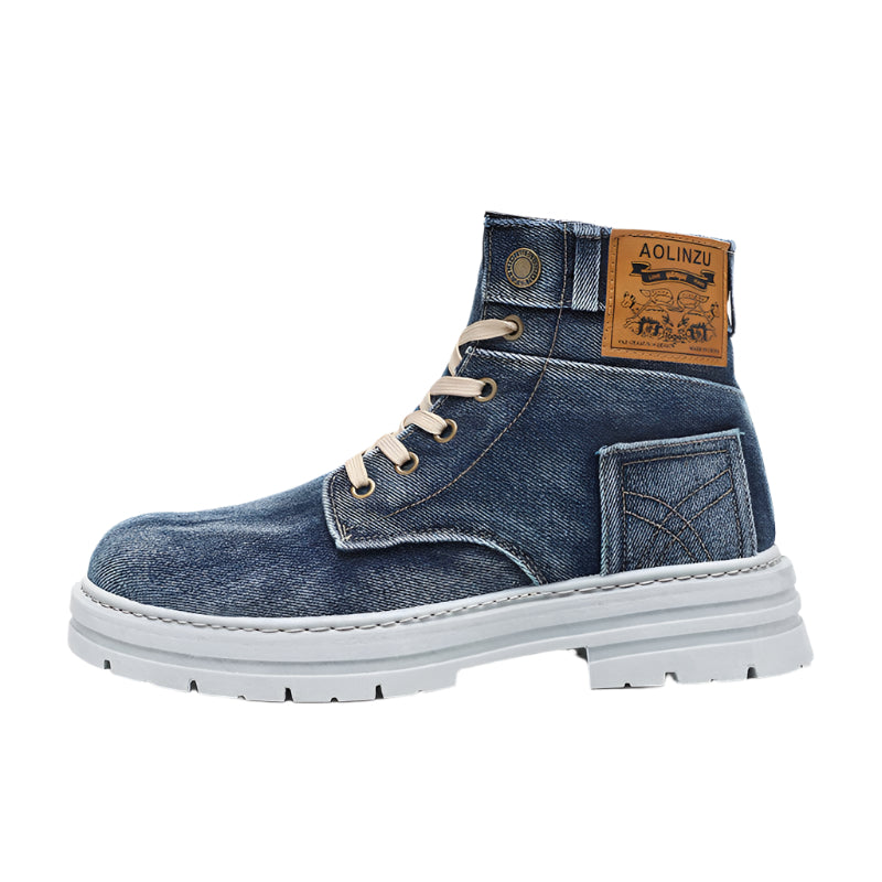 Men's Denim Boots
