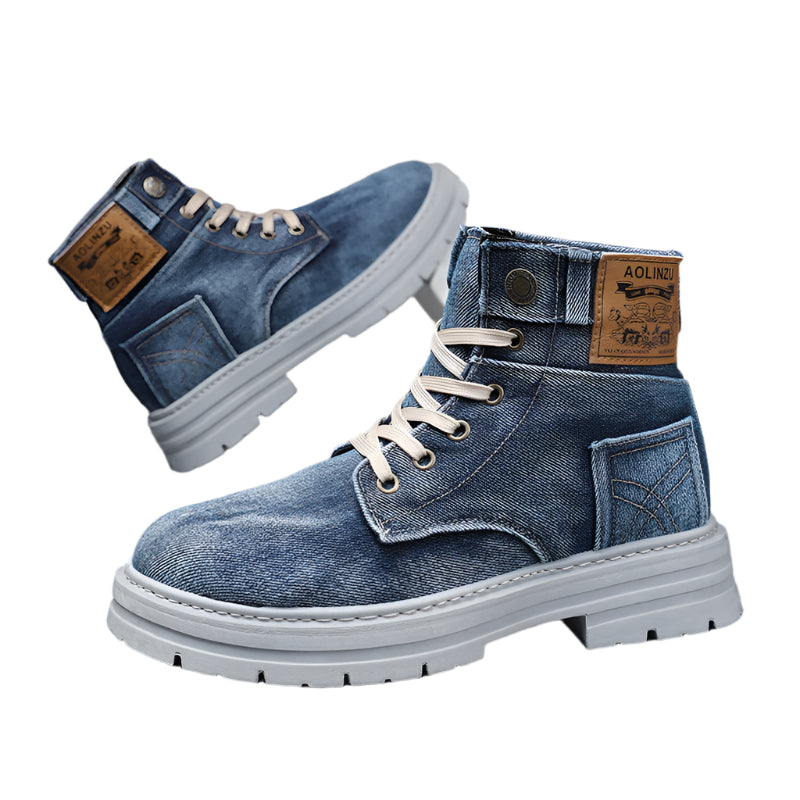 Men's Denim Boots