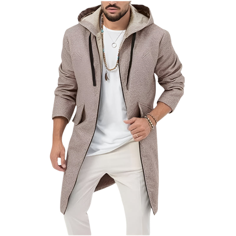 Men's Woolen Long Coat