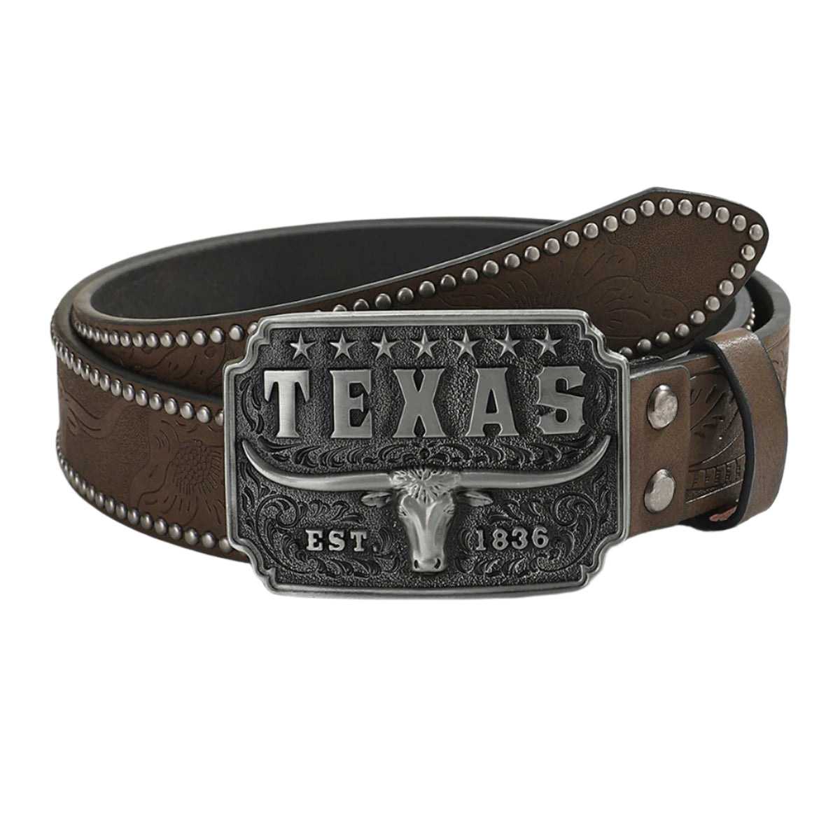 Men's PU Leather Texas Belt
