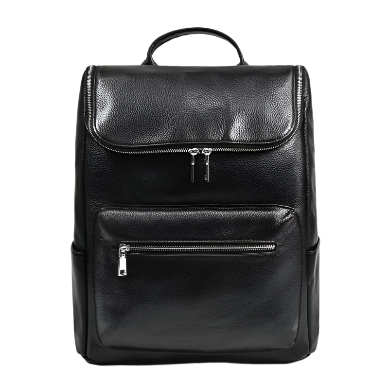 Men's Cowhide Leather Backpack