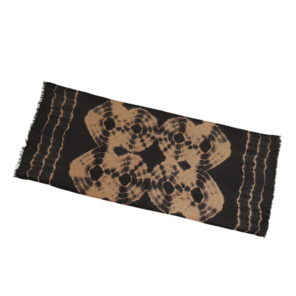 Handmade Bleach Art Scarf Shawl
