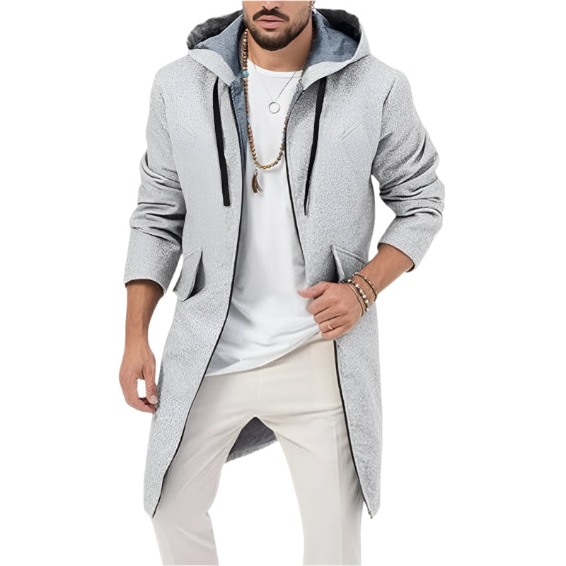 Men's Woolen Long Coat