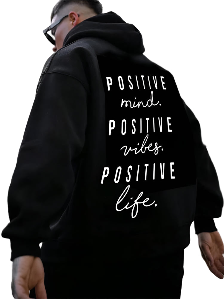 Men's Positive Hooded Sweatshirt