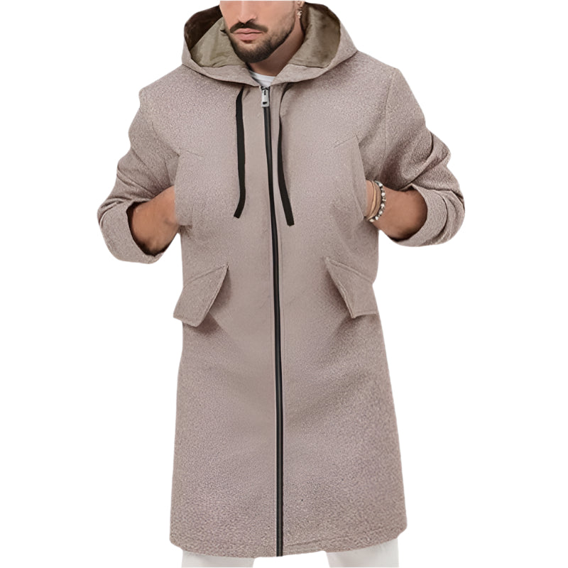 Men's Woolen Long Coat