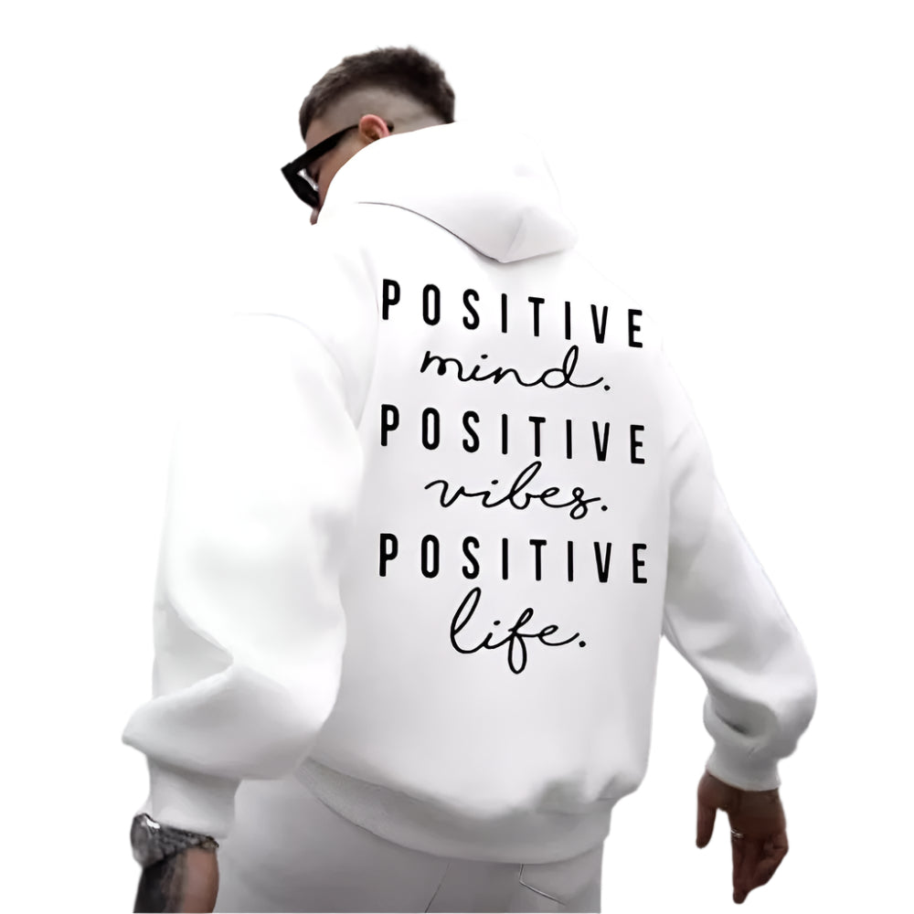 Men's Positive Hooded Sweatshirt