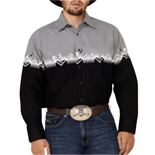 Men's Western Button Down Shirt