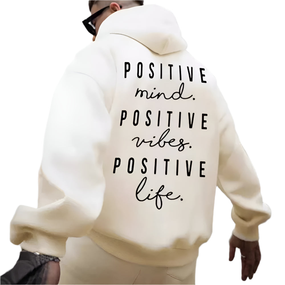 Men's Positive Hooded Sweatshirt