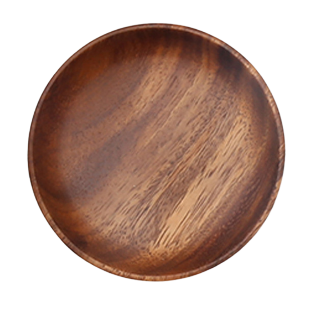 Handmade Wooden Round Altar Plate