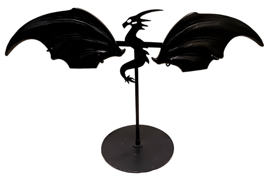 Obsidian Crystal Dragon Wings