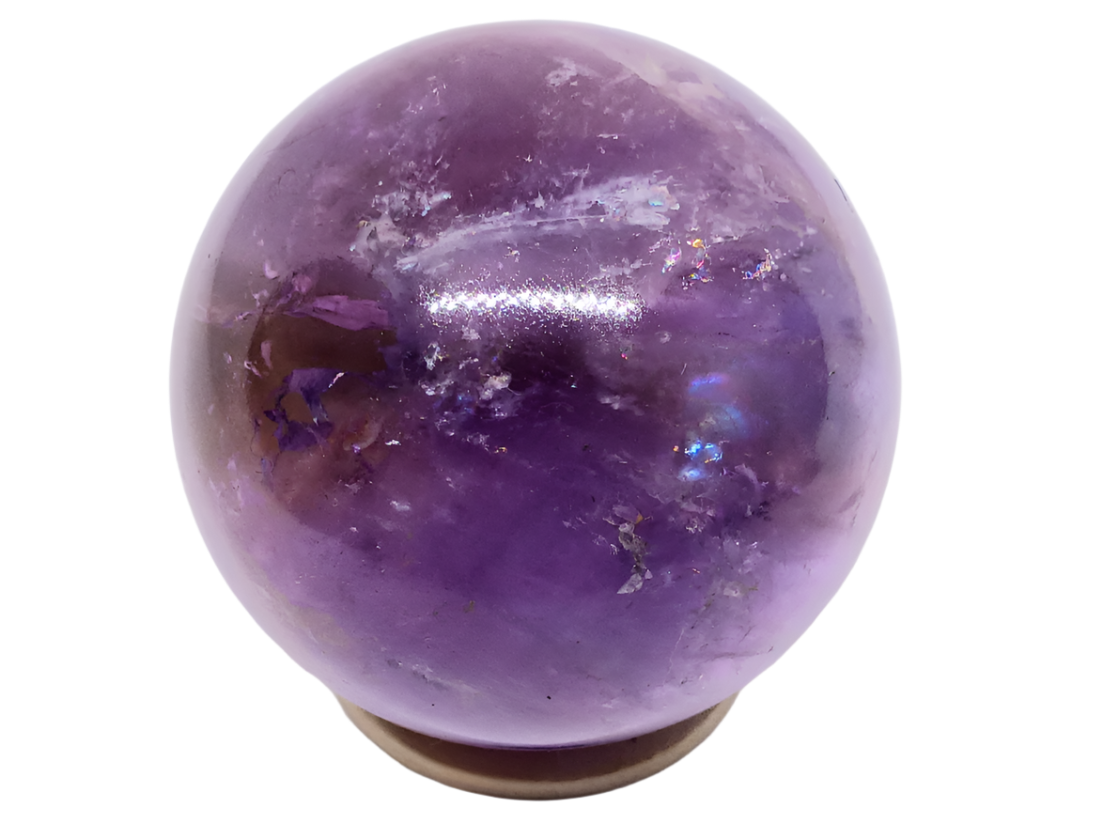 195G Ametrine Crystal Sphere