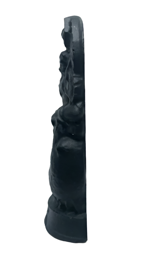 Black Obsidian Crystal Thor Carving