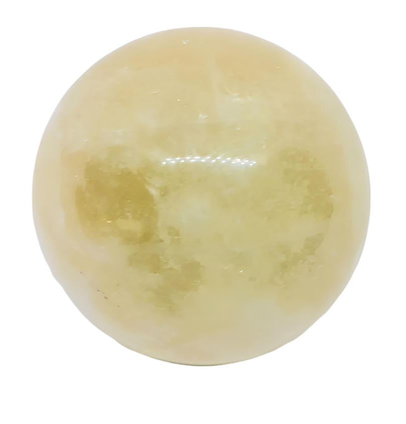 427G Lemon Citrine Crystal Sphere