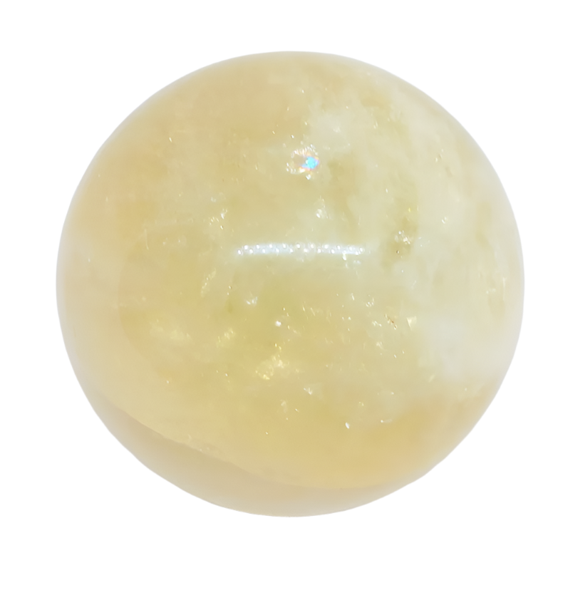427G Lemon Citrine Crystal Sphere