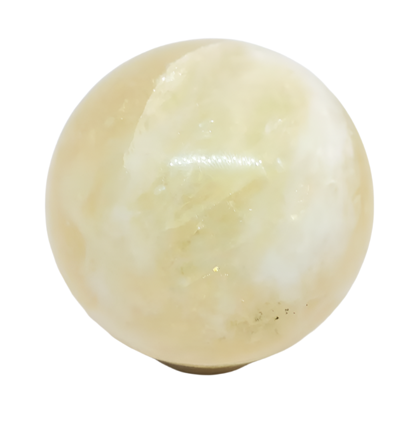 427G Lemon Citrine Crystal Sphere
