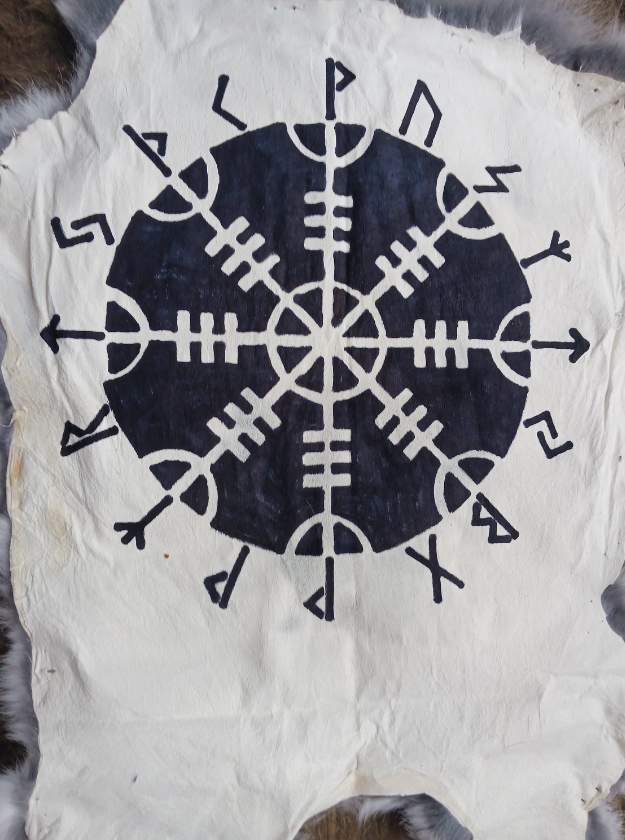 Ægishjálmr Rabbit Pelt Altar Cloth