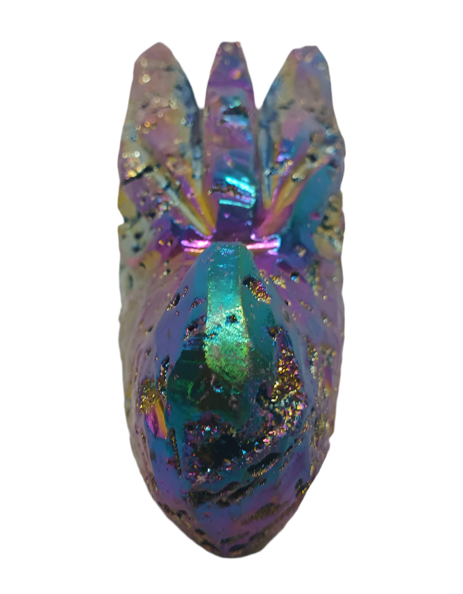 767G Aura Sphalerite Dragon Head