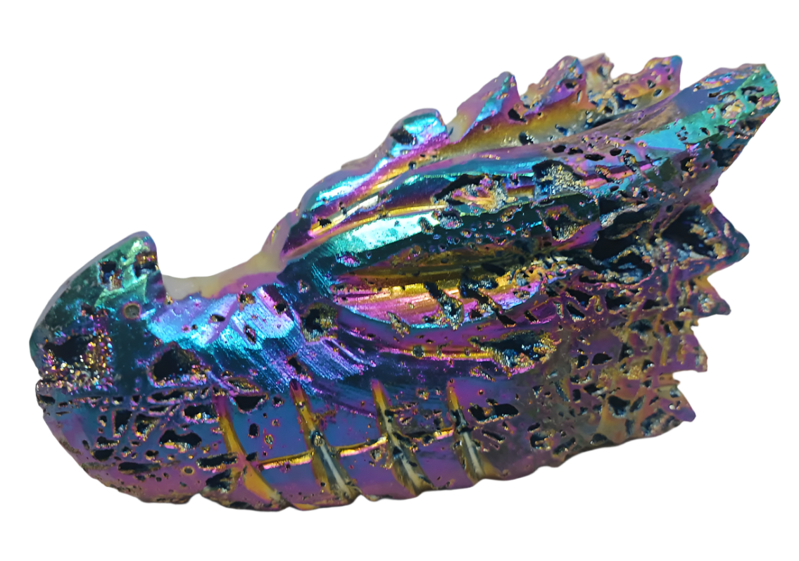 767G Aura Sphalerite Dragon Head