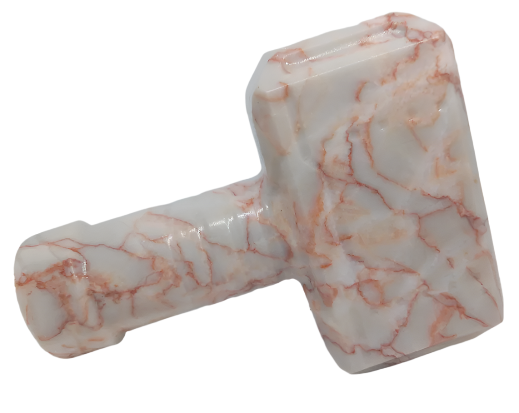 479G Red Network Jasper Crystal Mjölnir