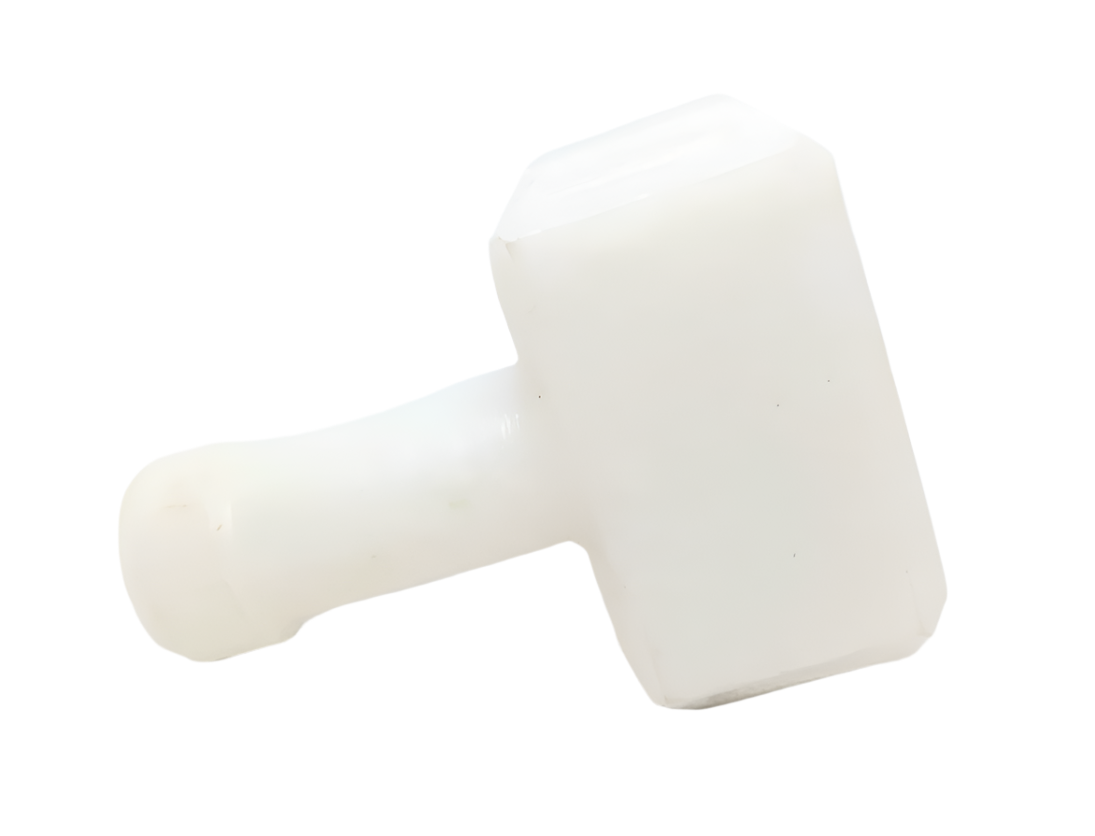 193G White Jade Crystal Mjölnir