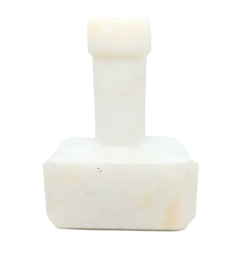 193G White Jade Crystal Mjölnir