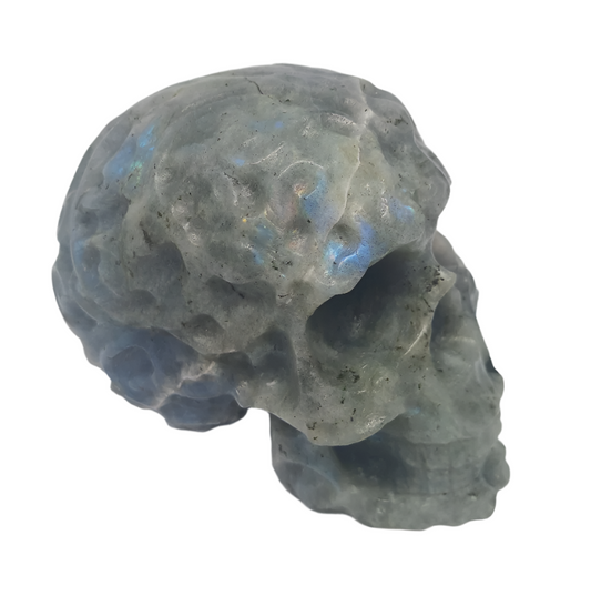581G Labradorite Crystal Skull