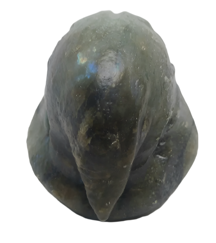 360G Labradorite Crystal Grim Reaper Skull