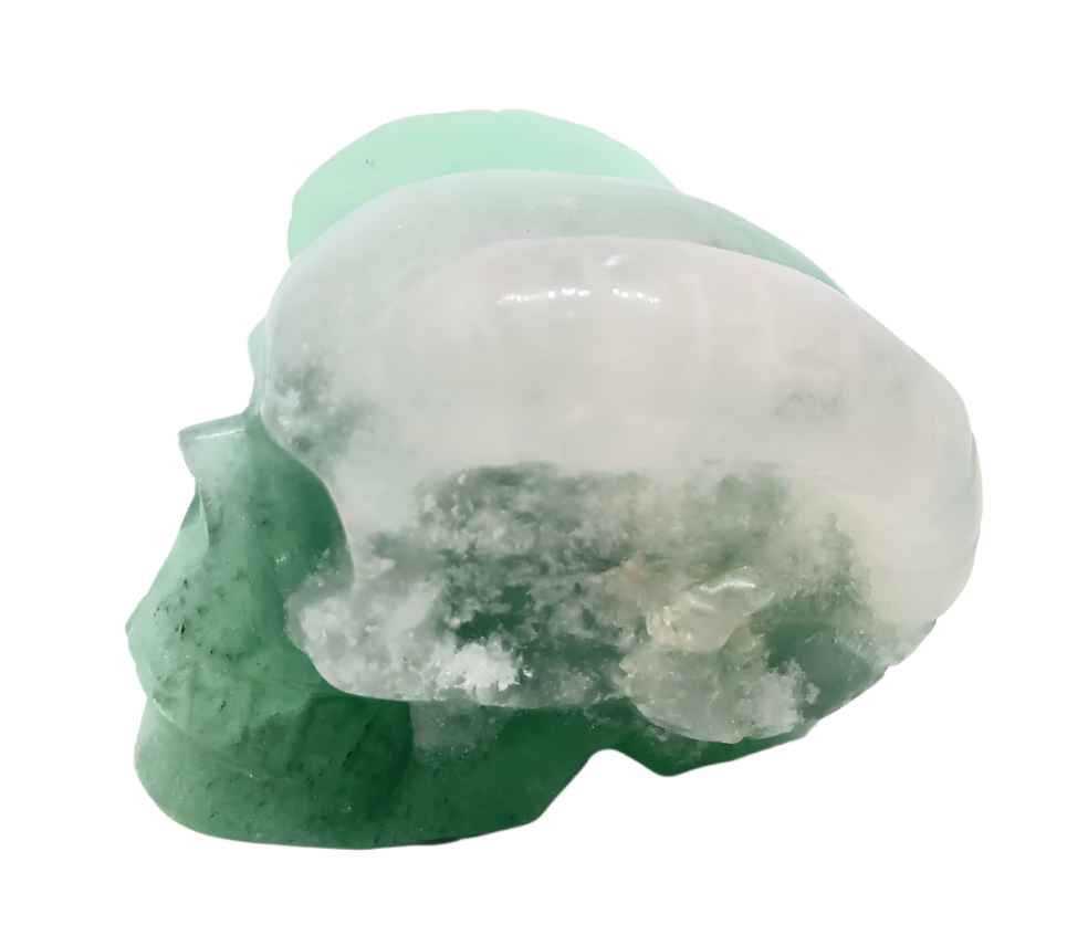 232g Fluorite Crystal Horned Skull