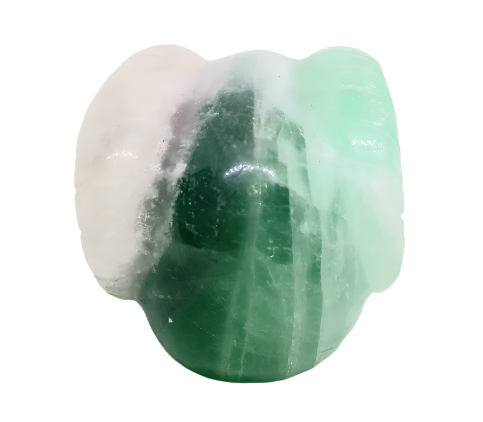 232g Fluorite Crystal Horned Skull