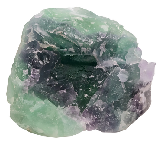 2.2lbs Fluorite Crystal Raw Stone Specimen