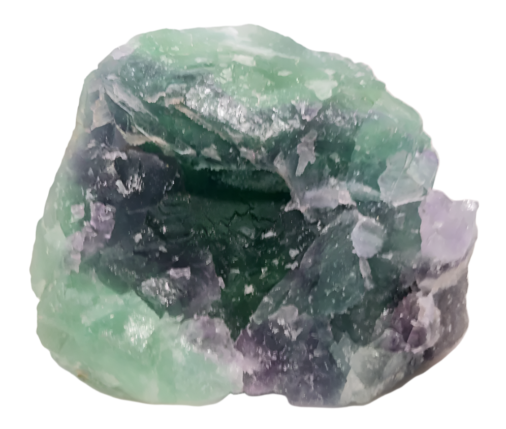 2.2lbs Fluorite Crystal Raw Stone Specimen