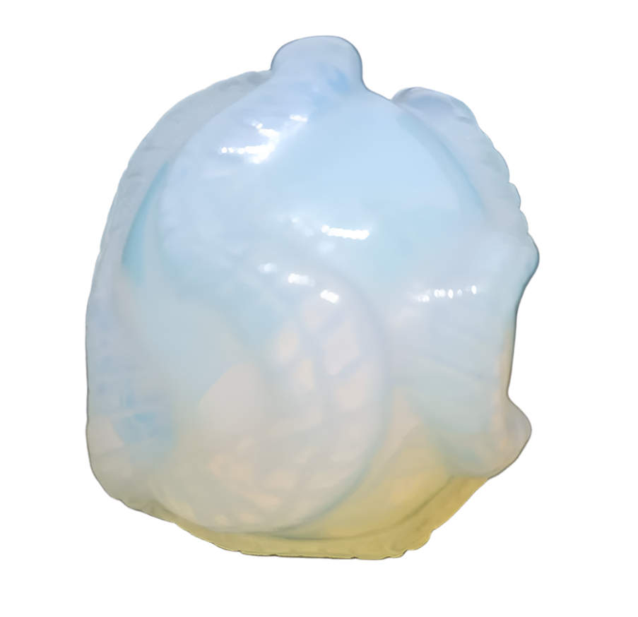 147G Opalite Crystal Medusa Skull