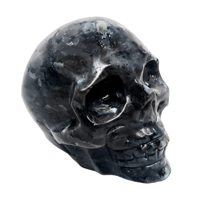 382G Larvikite Crystal Skull