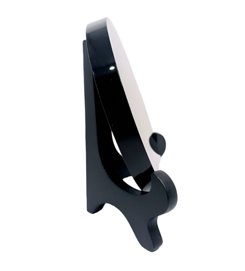 Black Obsidian Crystal Scrying Mirror