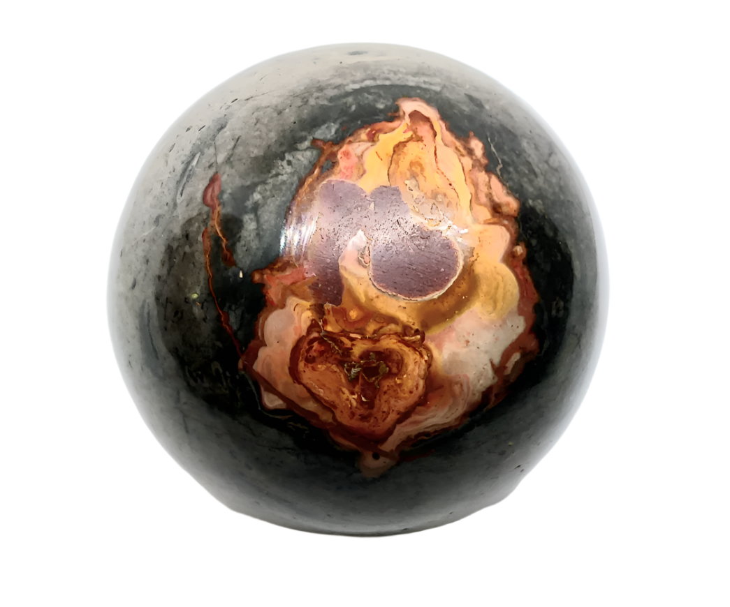 662G Polychrome Jasper Crystal Sphere