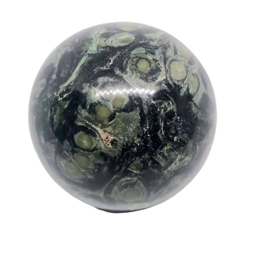 519G Kambaba Jasper Crystal Sphere