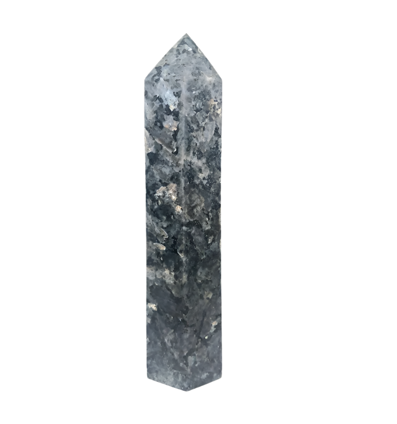 649G Larvikite Crystal Tower
