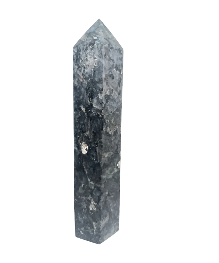 649G Larvikite Crystal Tower