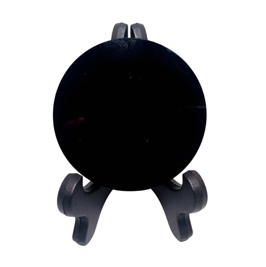 Obsidian Crystal Small Scrying Mirror