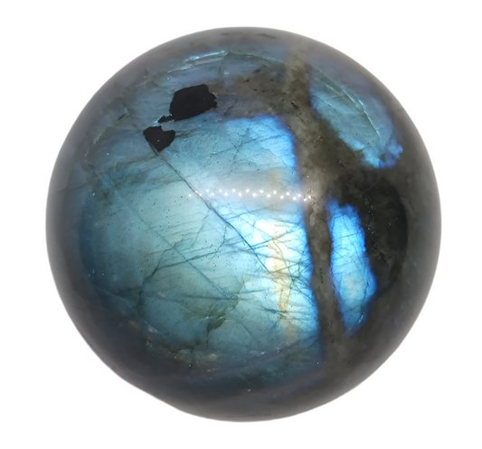 659G Labradorite Crystal Sphere
