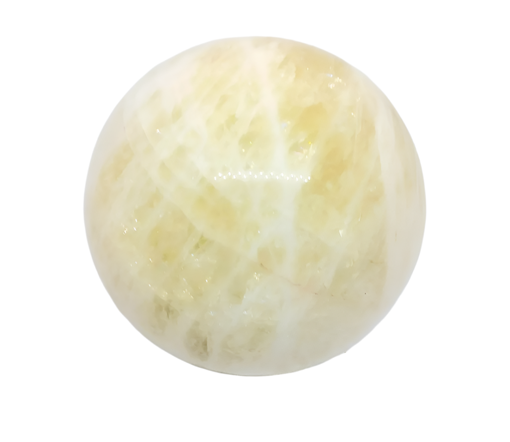 590G Lemon Citrine Crystal Sphere